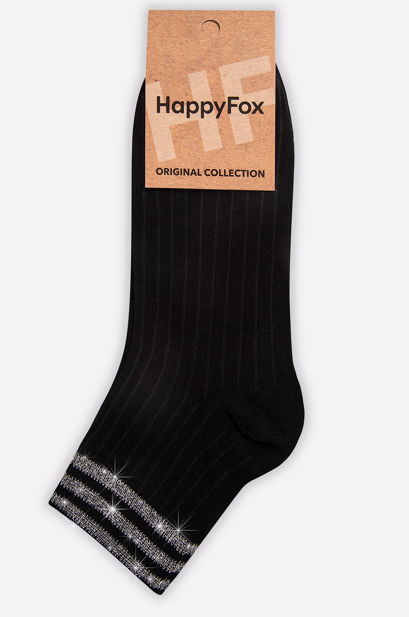Женские носки с люрексом Happy Fox