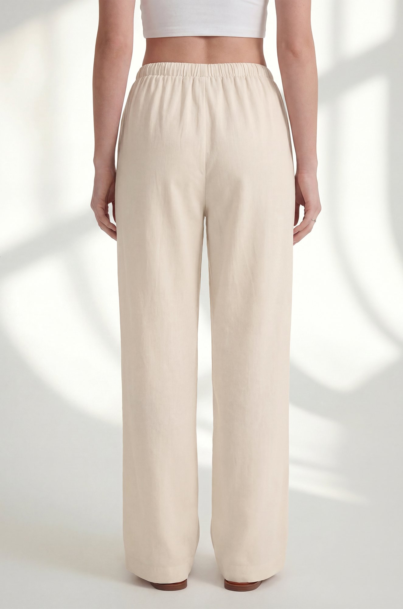 Женские льняные брюки Happyfox