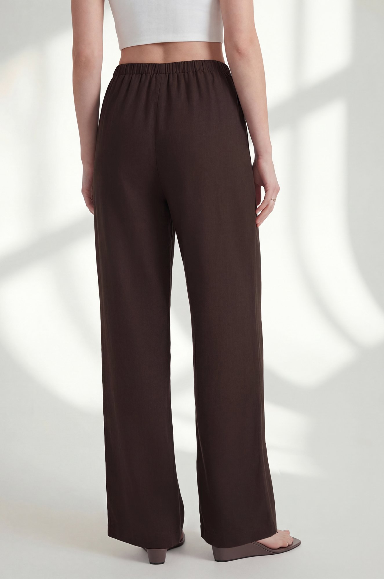 Женские льняные брюки Happyfox