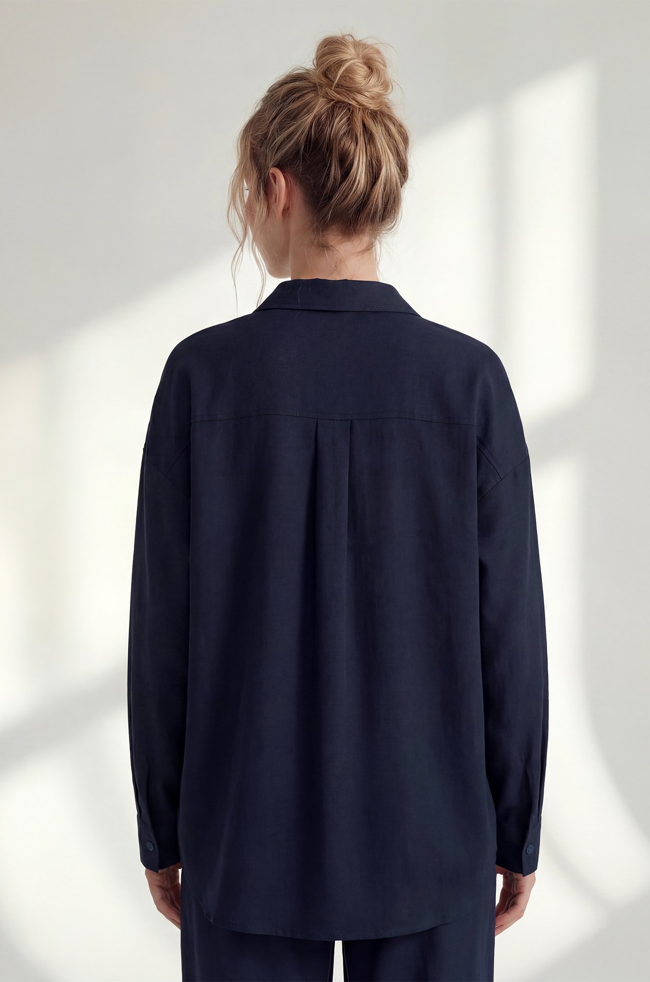 Женская льняная рубашка Happyfox