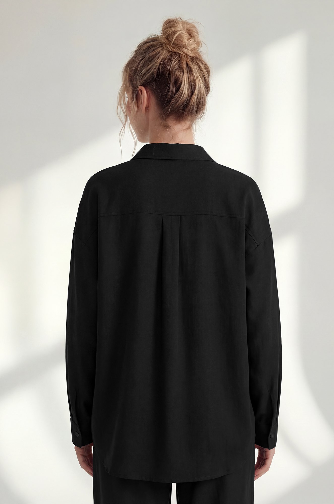 Женская льняная рубашка Happyfox