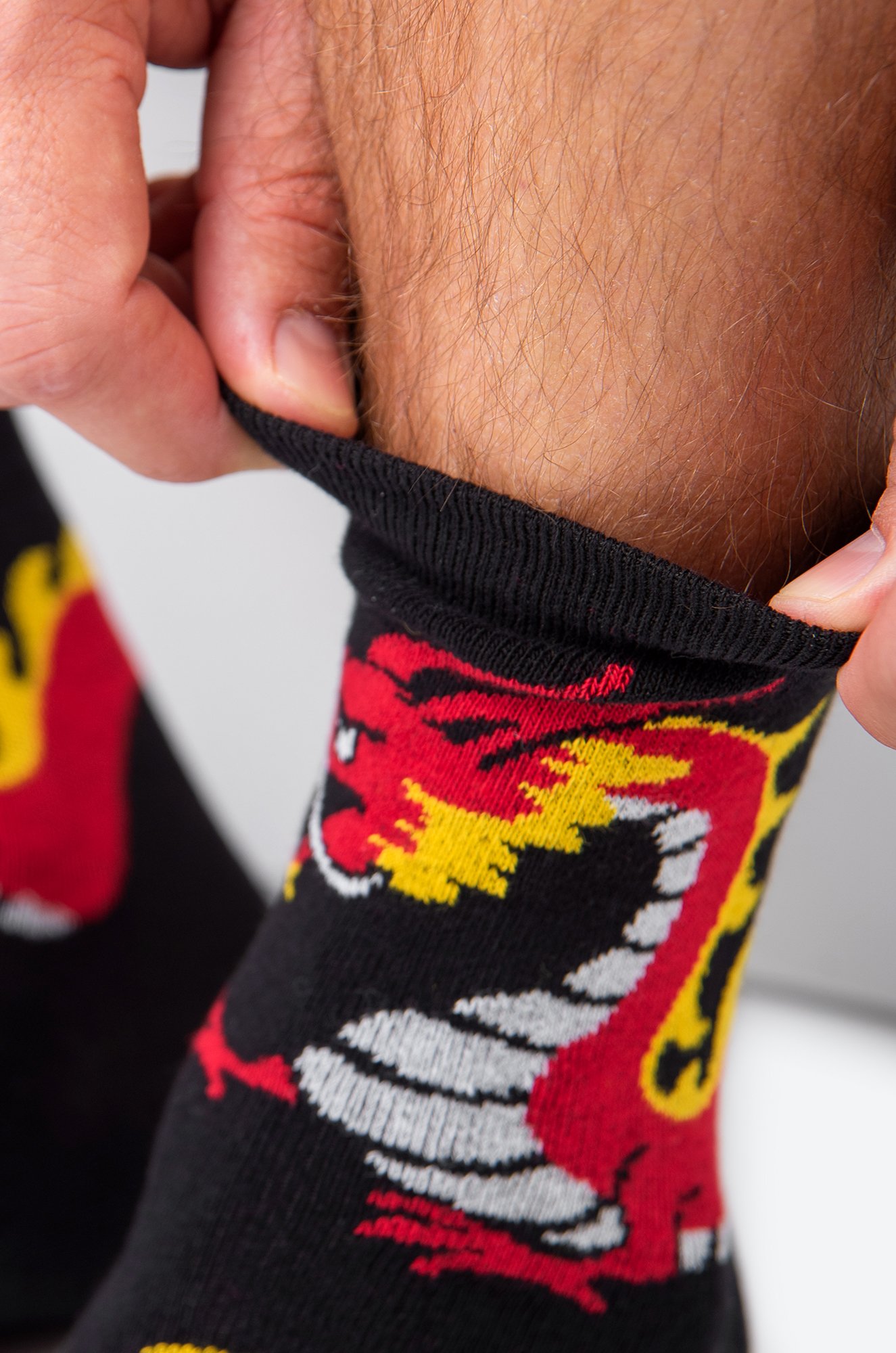 Мужские носки с принтом дракон Happyfox