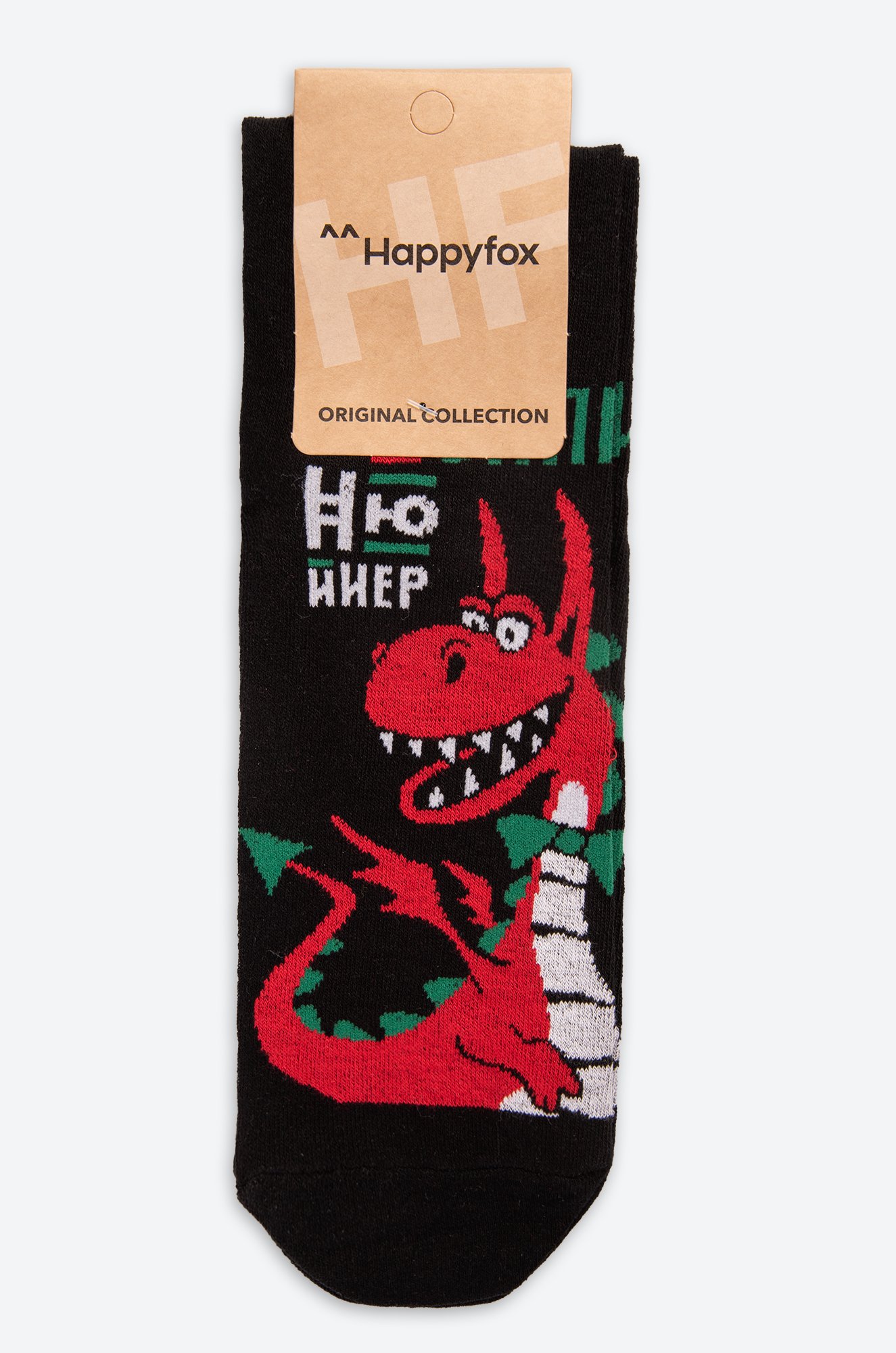 Мужские носки с принтом дракон Happyfox