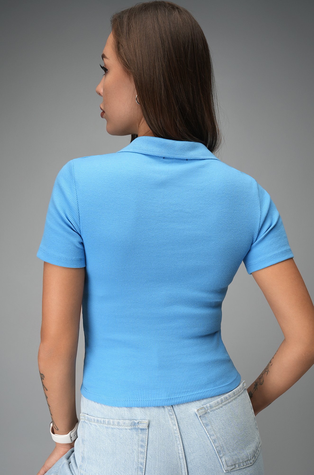 Женский топ-поло Happyfox