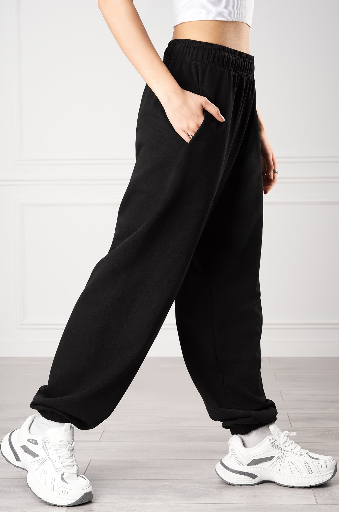 Женские брюки из футера Happyfox