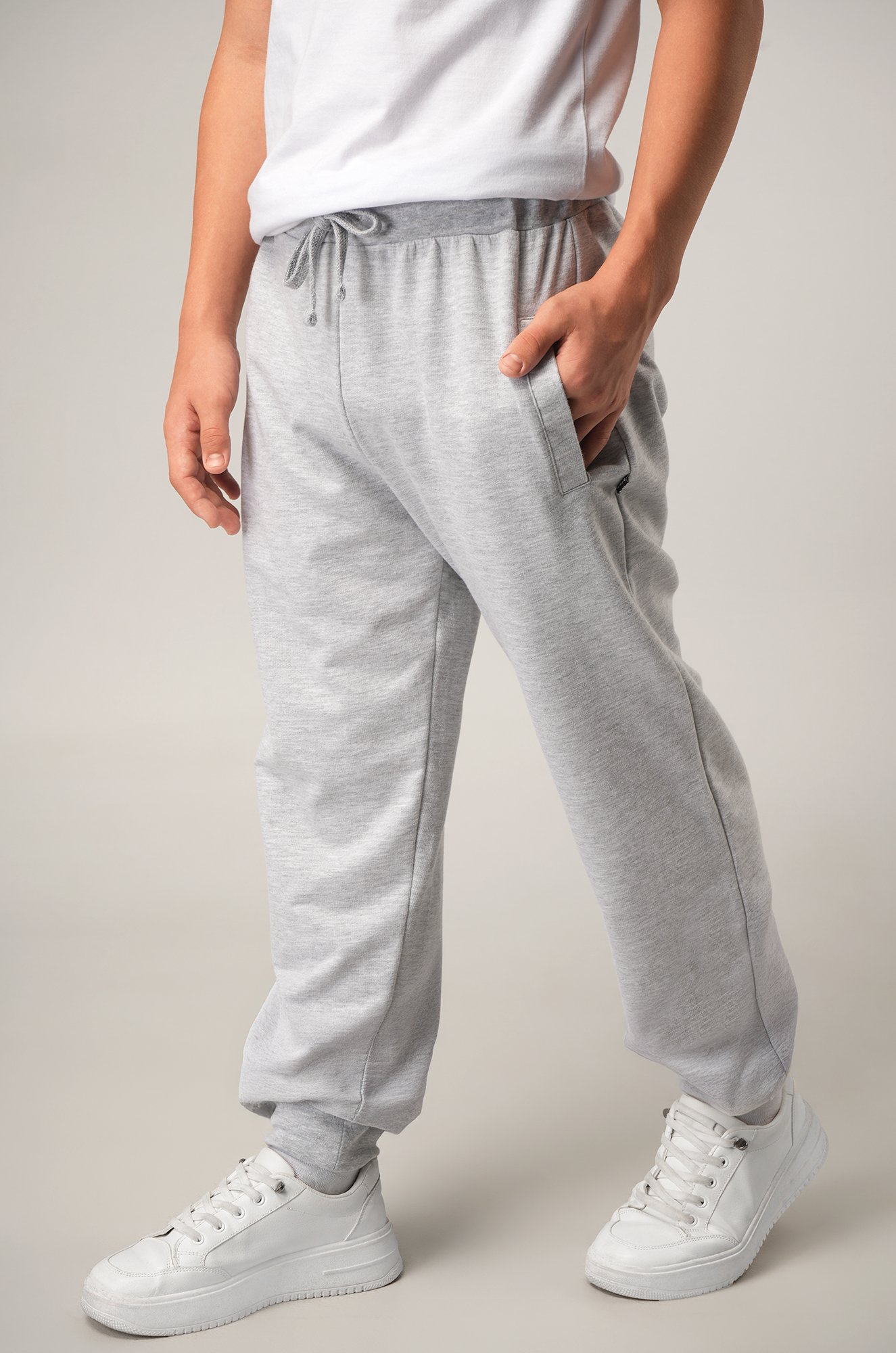 Брюки из футера для мальчика Happyfox