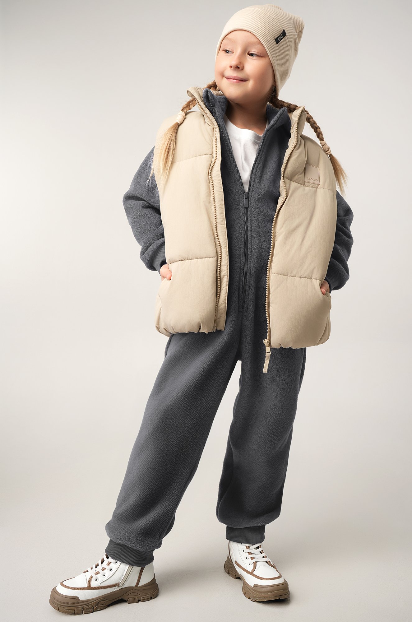 Детский флисовый комбинезон Happyfox