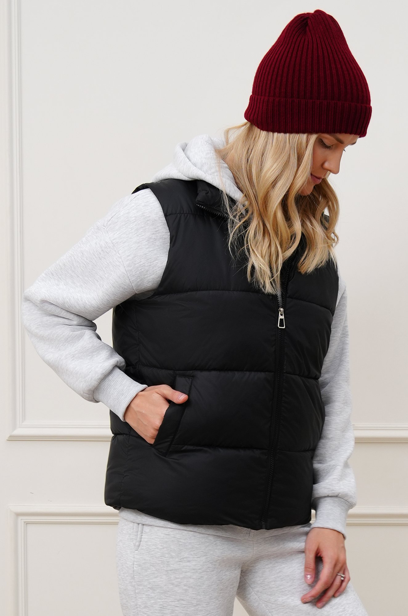 Женский утепленный жилет Happyfox