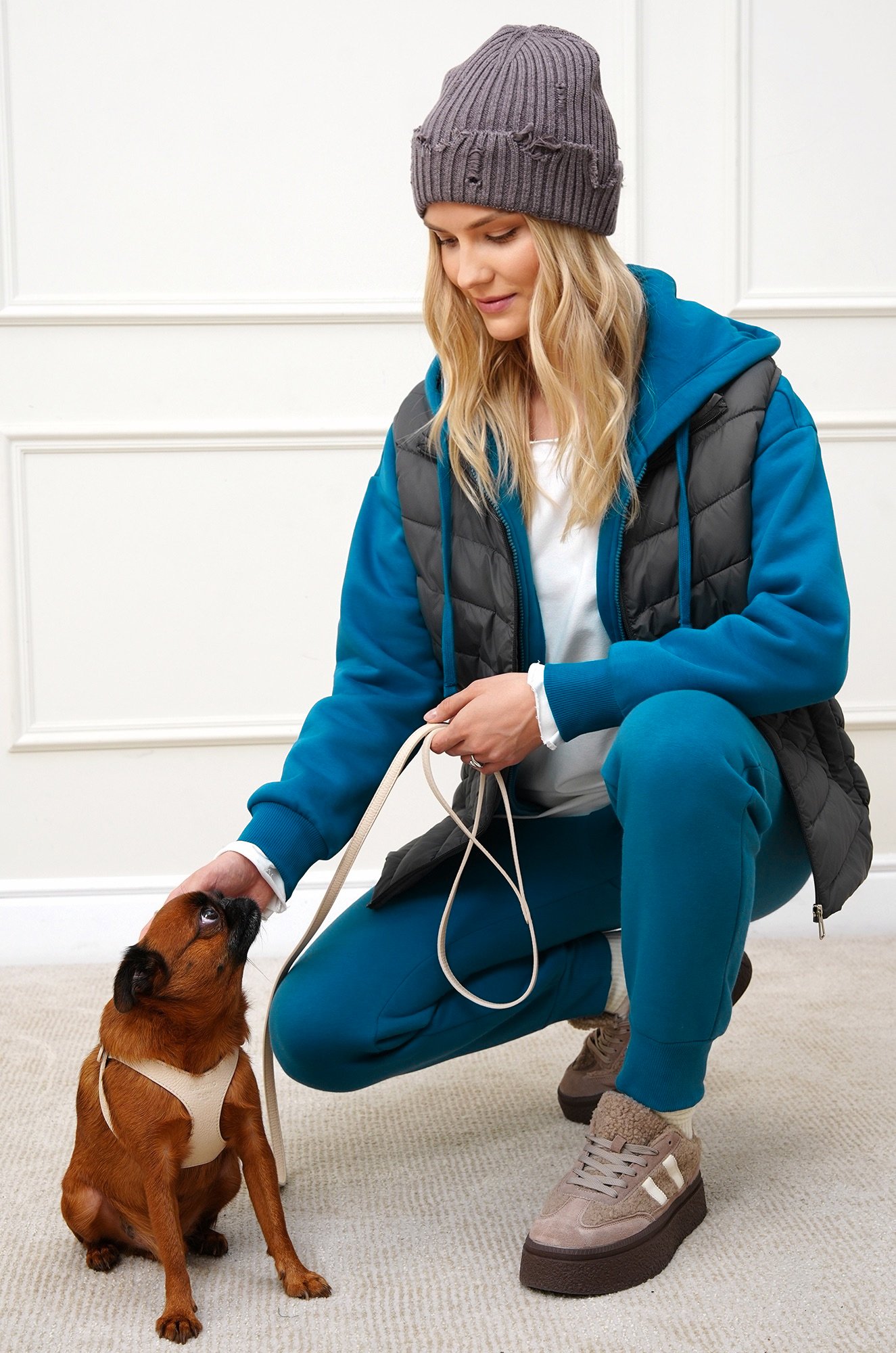 Женский утепленный жилет Happyfox