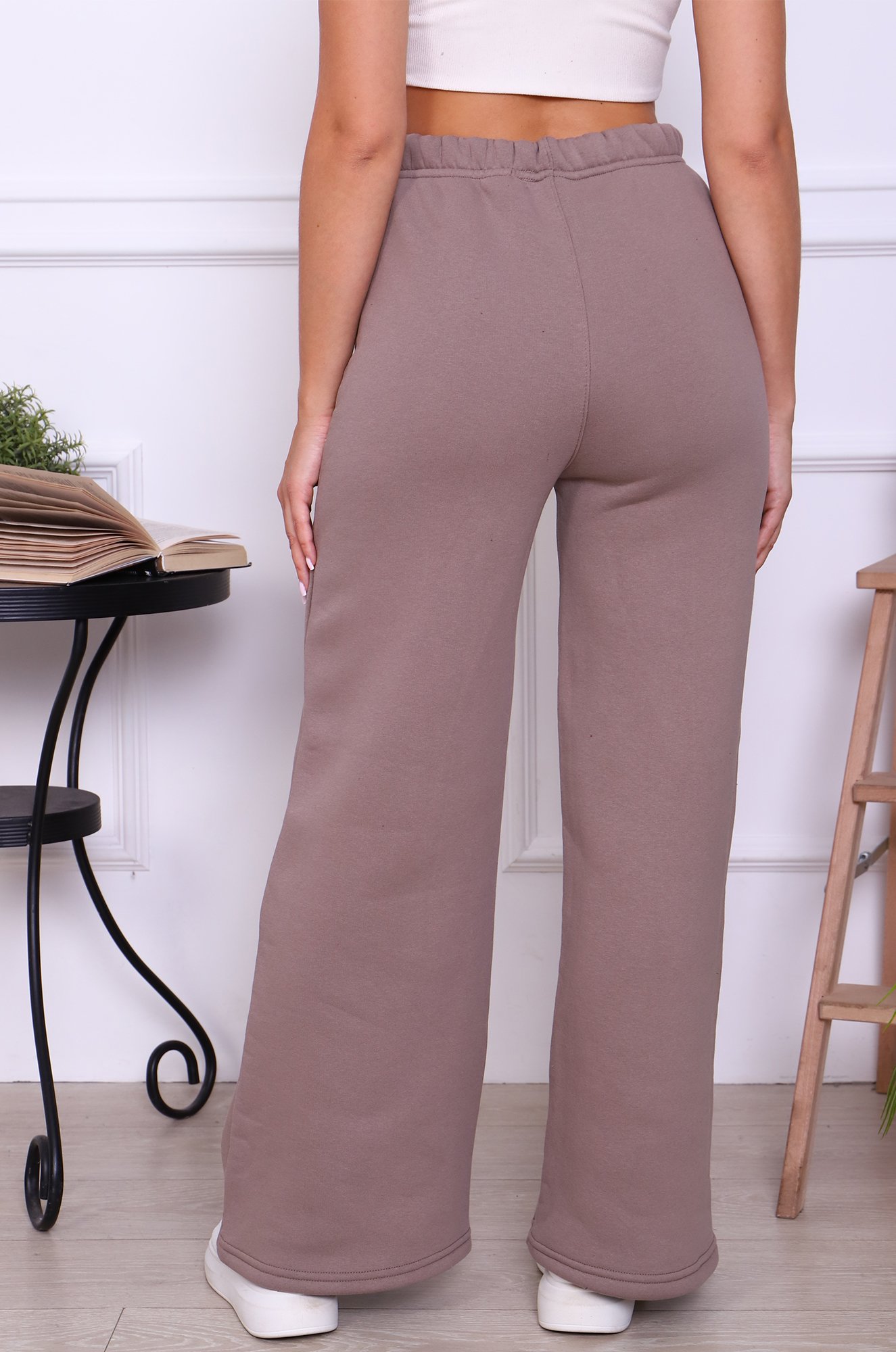 Женские брюки из футера трехнитки с начесом ИВГрадТрикотаж