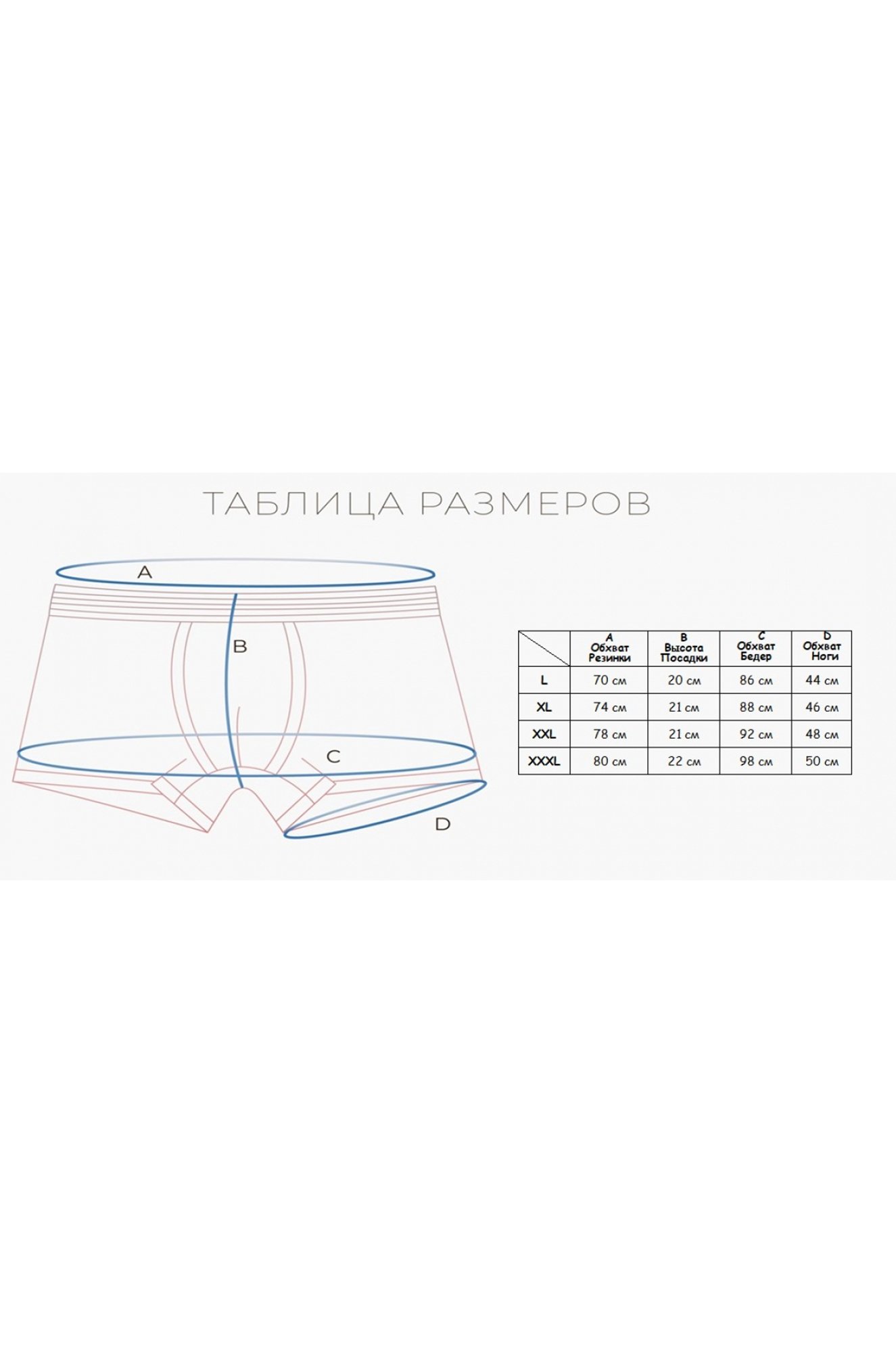 Мужские трусы Indefini