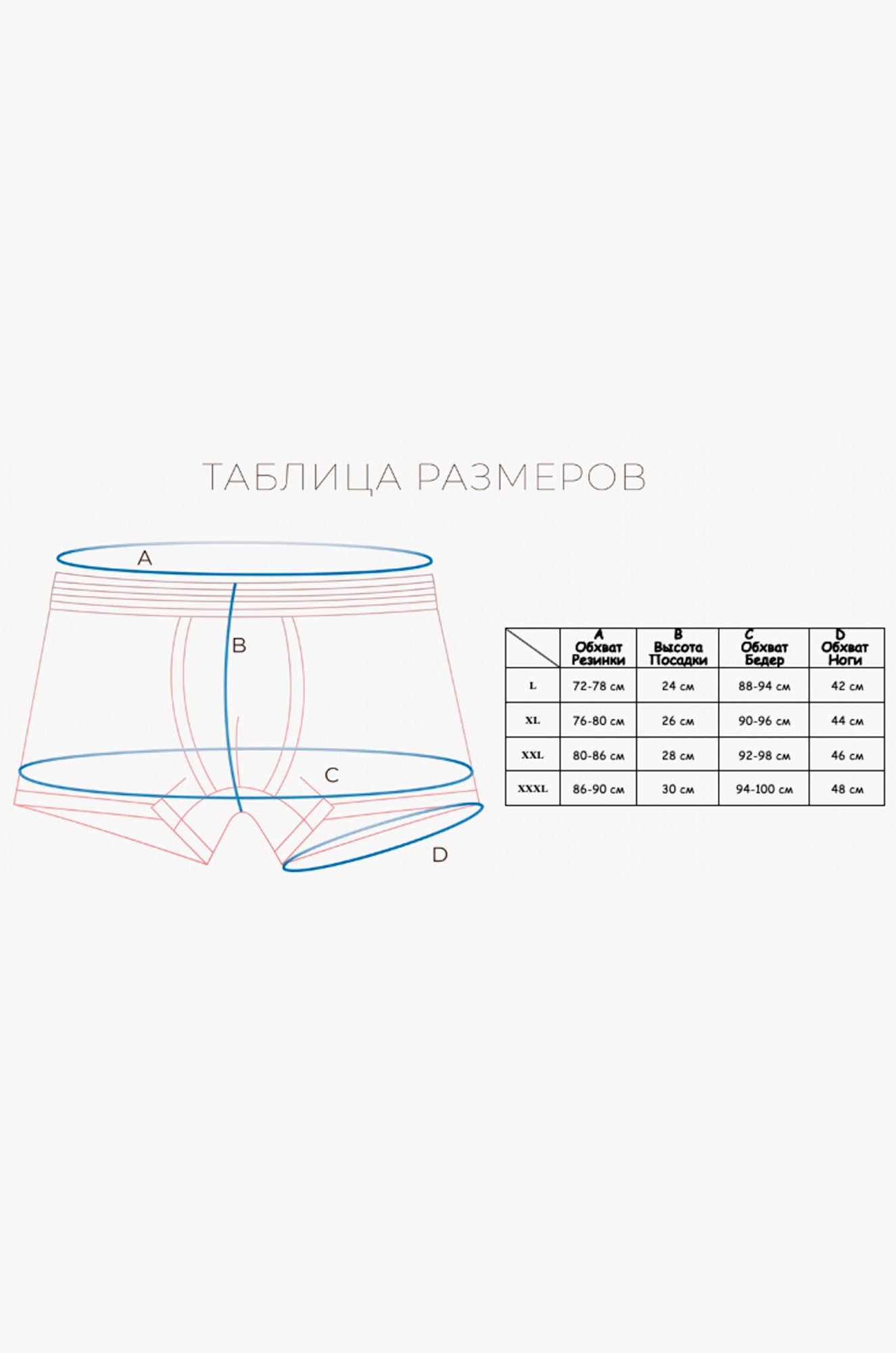 Трусы мужские Indefini