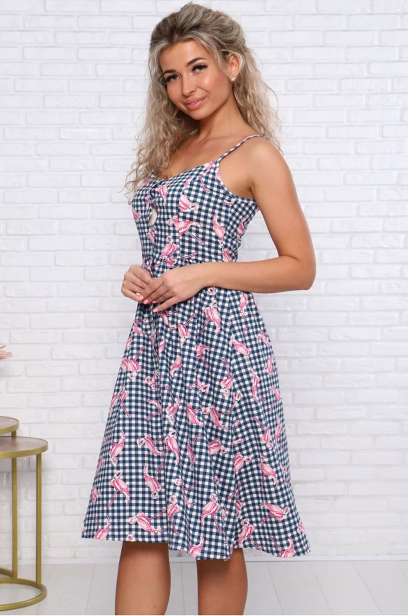 Женский летний хлопковый сарафан Каприз