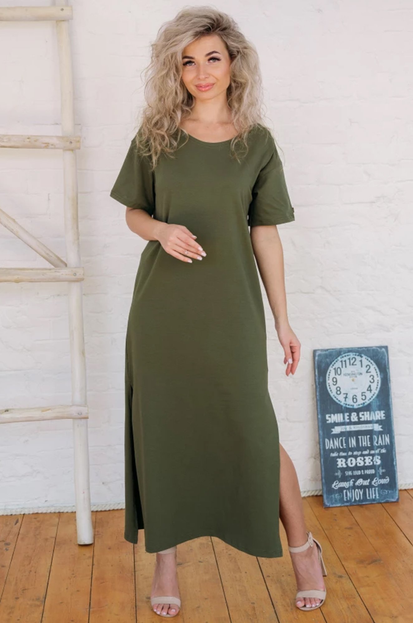 Женское платье-футболка оверсайз Каприз