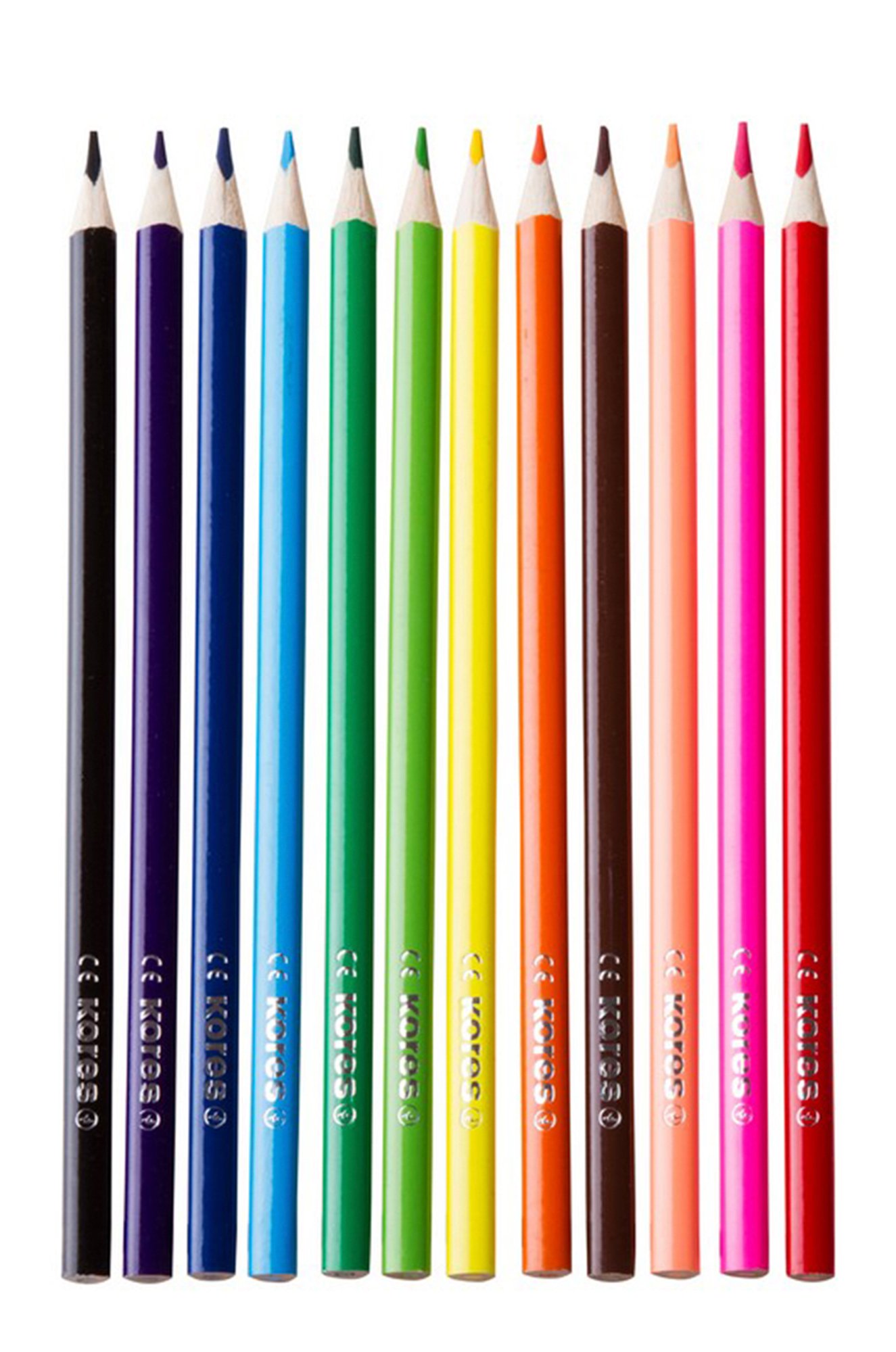 Набор карандашей цветных 12 цв. Kores