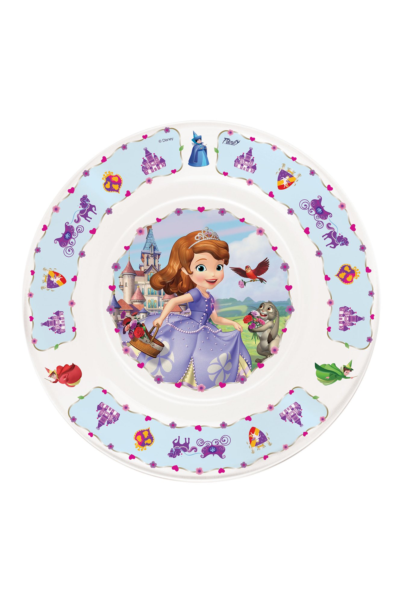 Набор детской посуды Принцесса София Priority