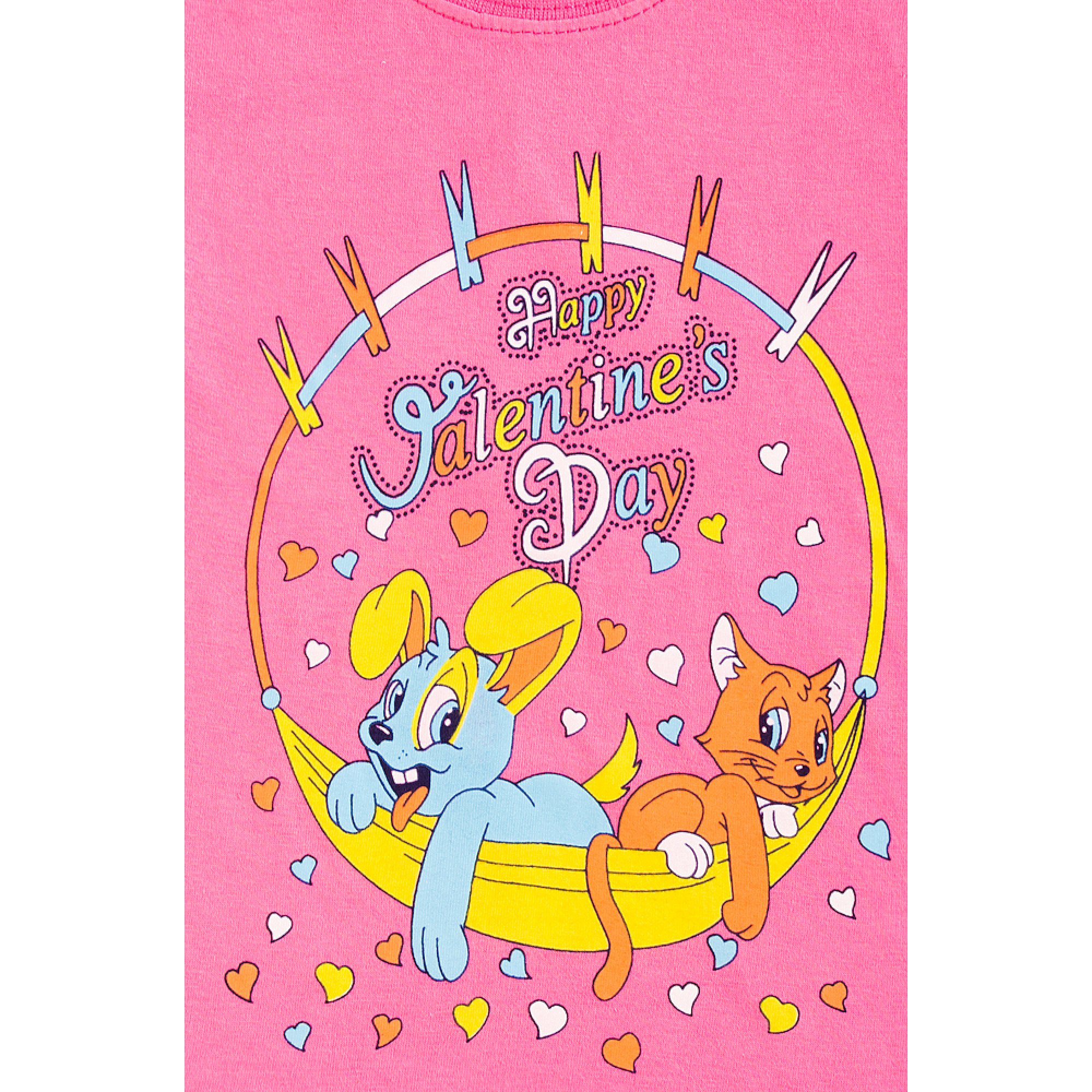 Футболка для девочки Львенок