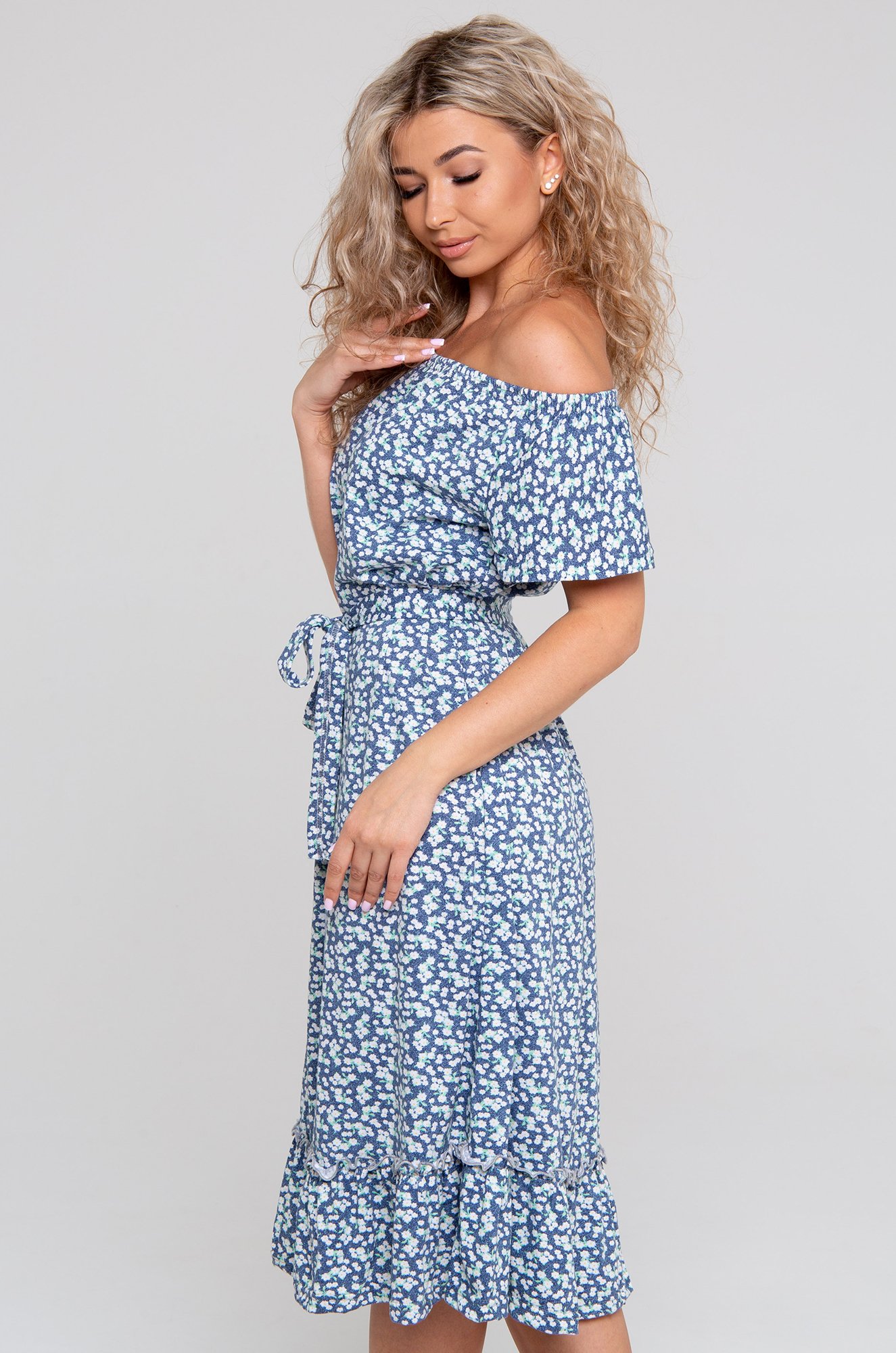 Женское летнее хлопковое платье Love by Lana