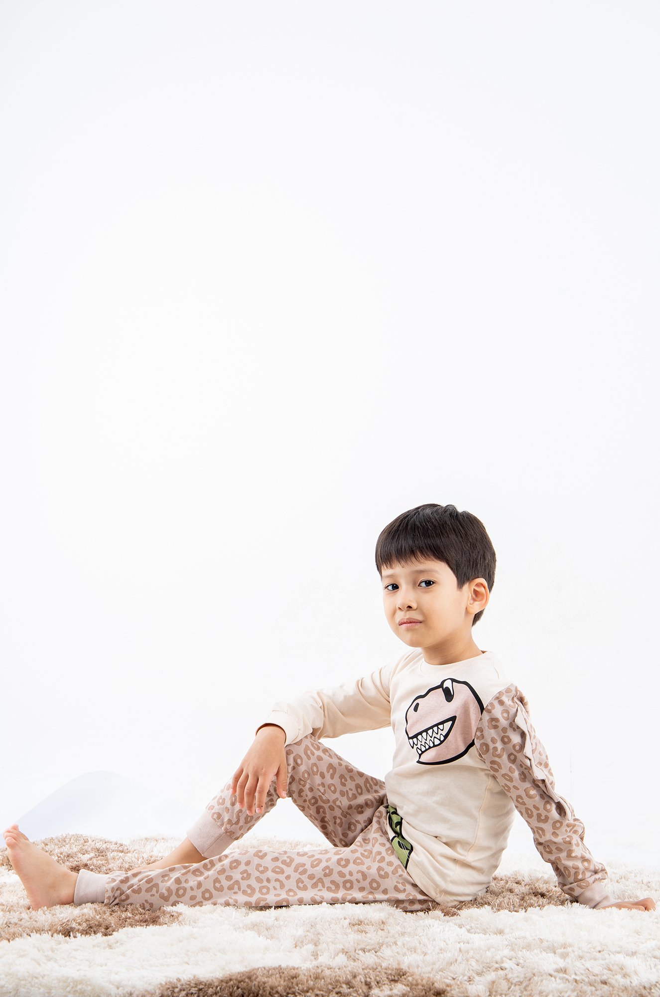 Хлопковая пижама для мальчика LE&LO