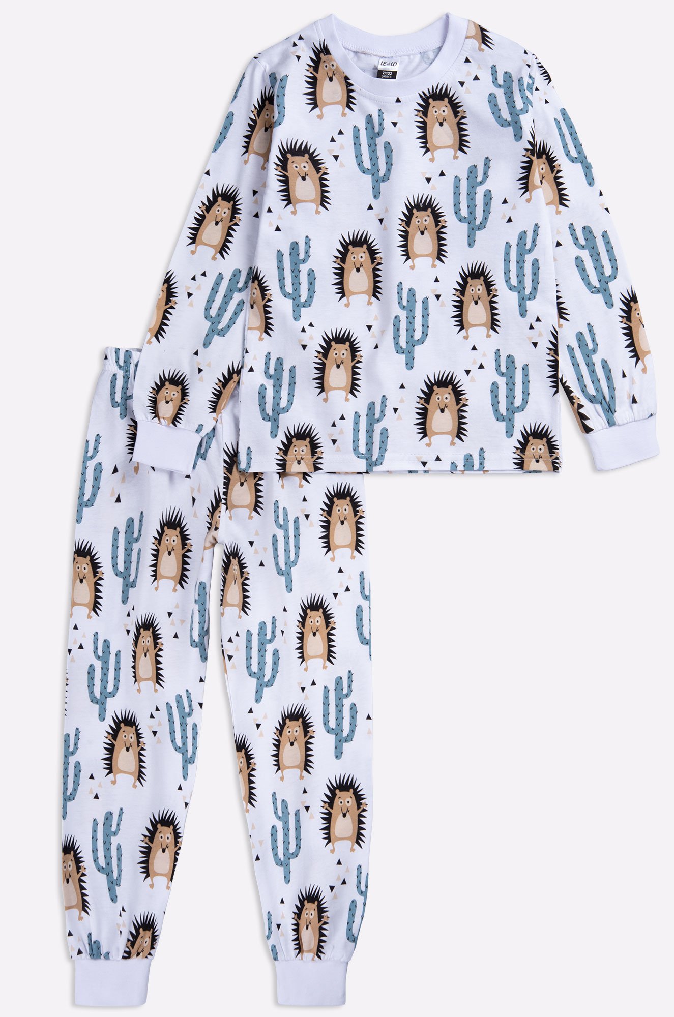 Хлопковая пижама для мальчика LE&LO