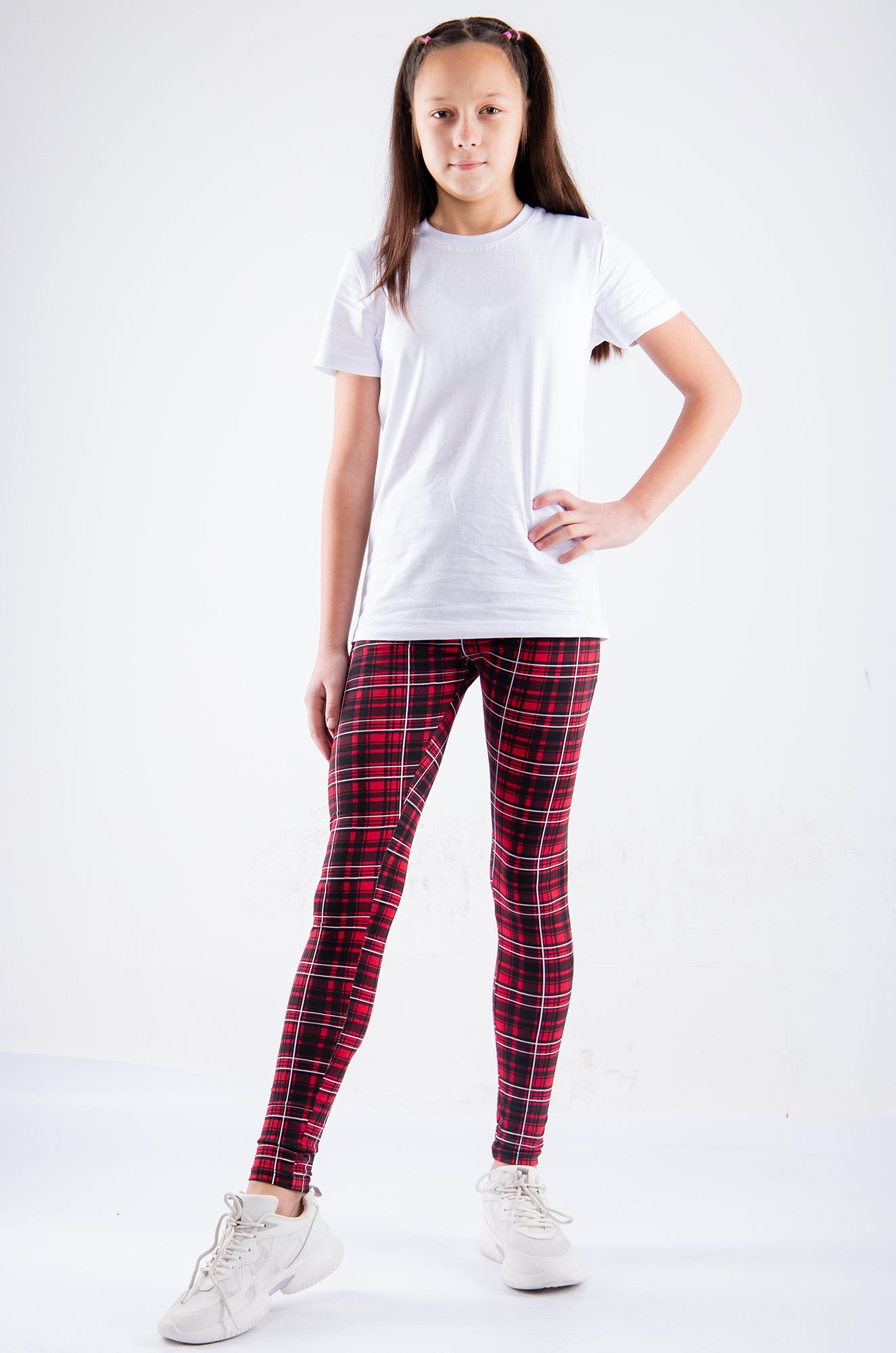 Лосины с лайкрой для девочки LE&LO