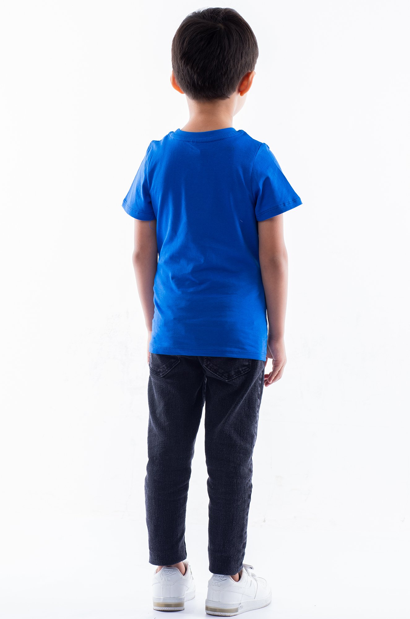 Хлопковая футболка для мальчика LE&LO