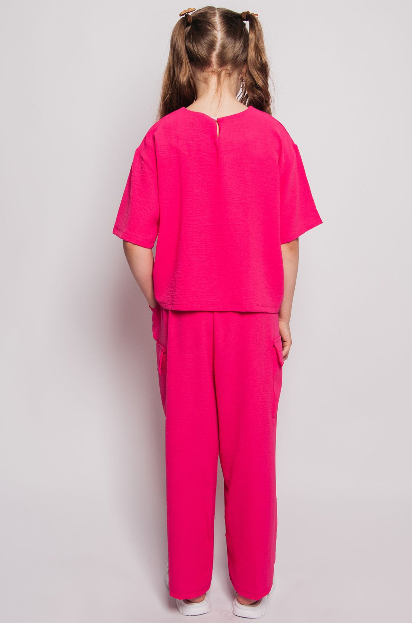 Костюм с брюками карго из ткани жатка Be Friends