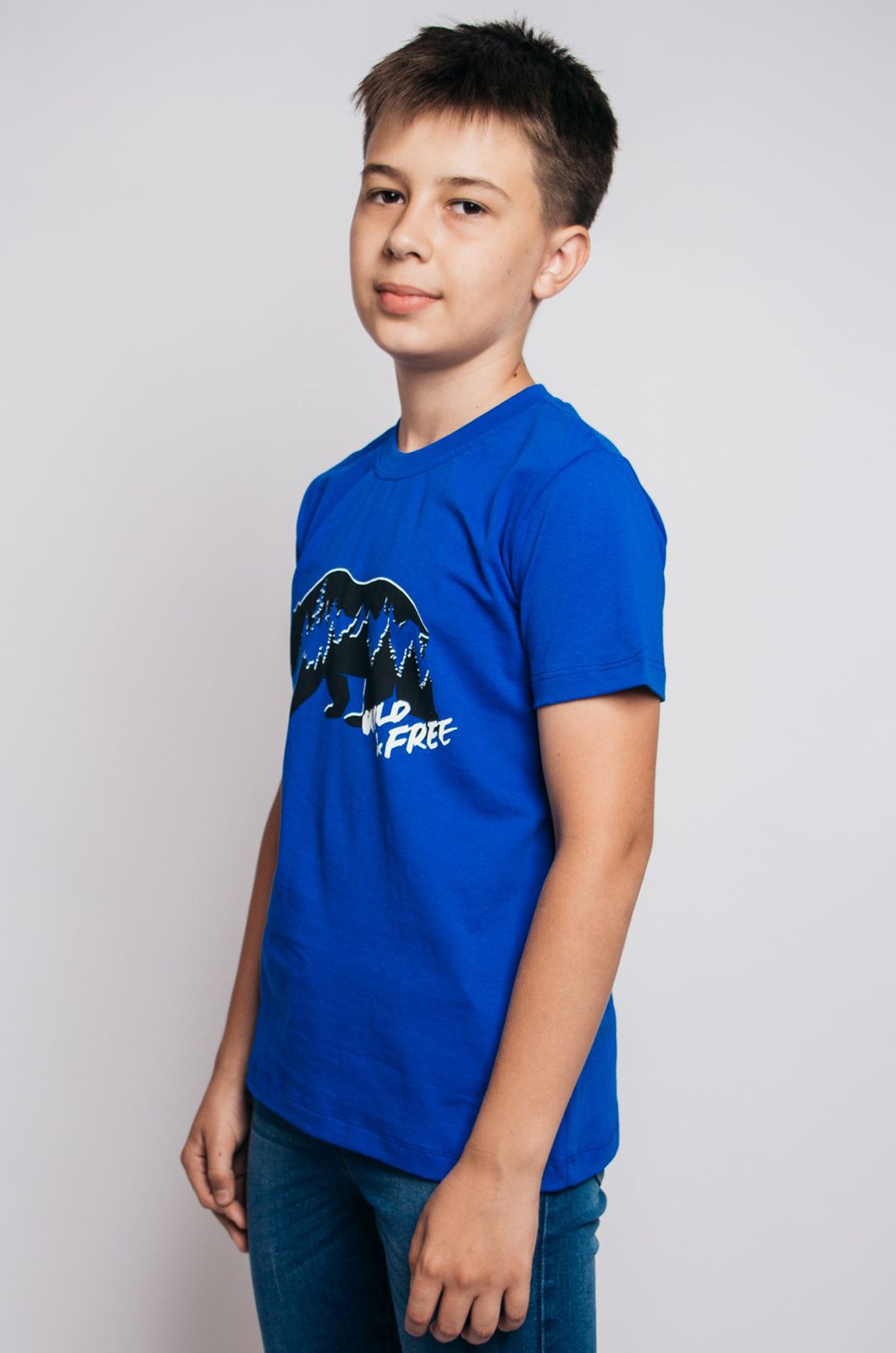 Хлопковая футболка для мальчика Be Friends