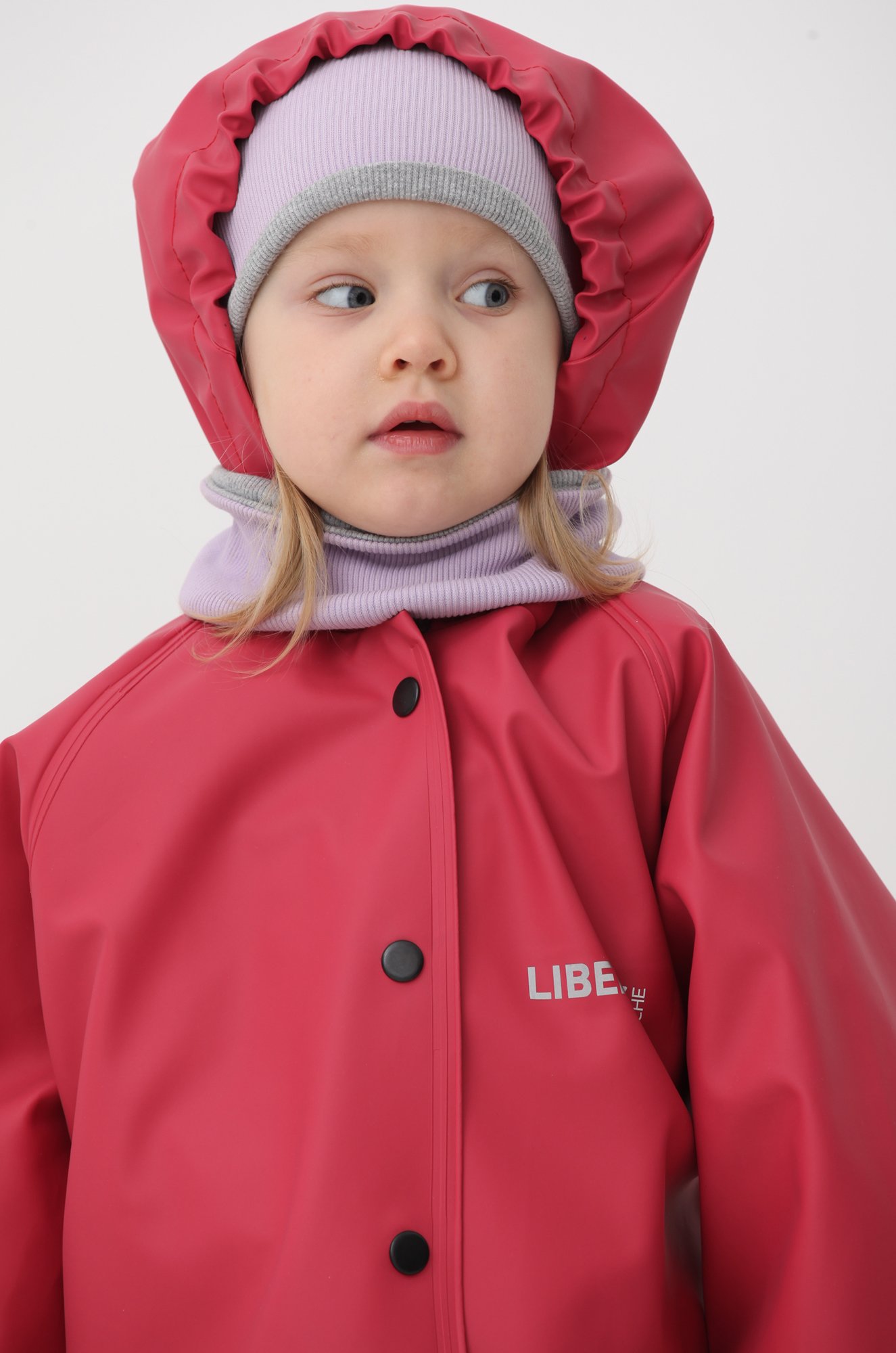 Непромокаемая куртка для девочки LIBERTY CHE
