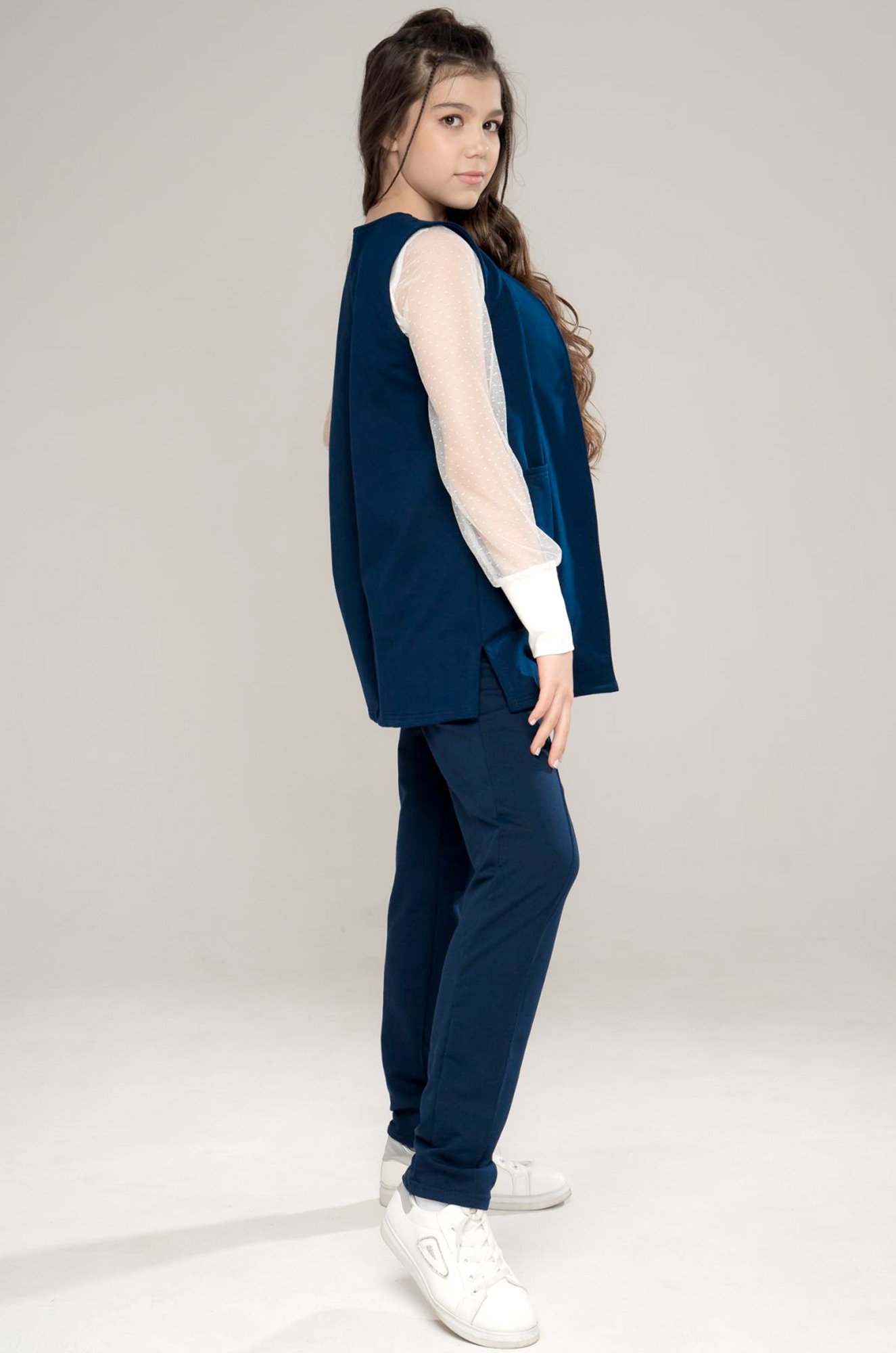 Костюм для девочки из футера Looklie