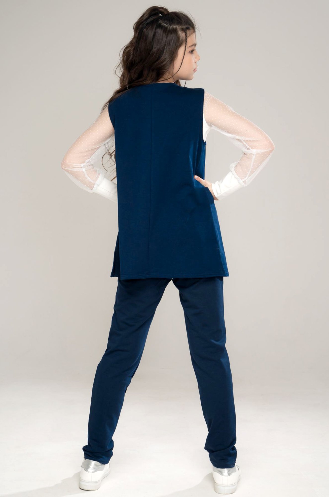 Костюм для девочки из футера Looklie