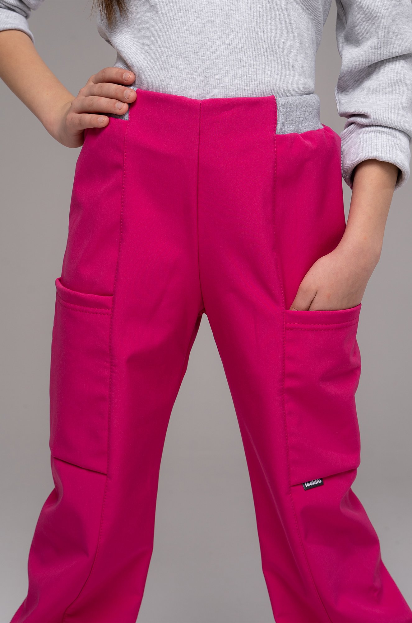Утепленные брюки для девочки Looklie