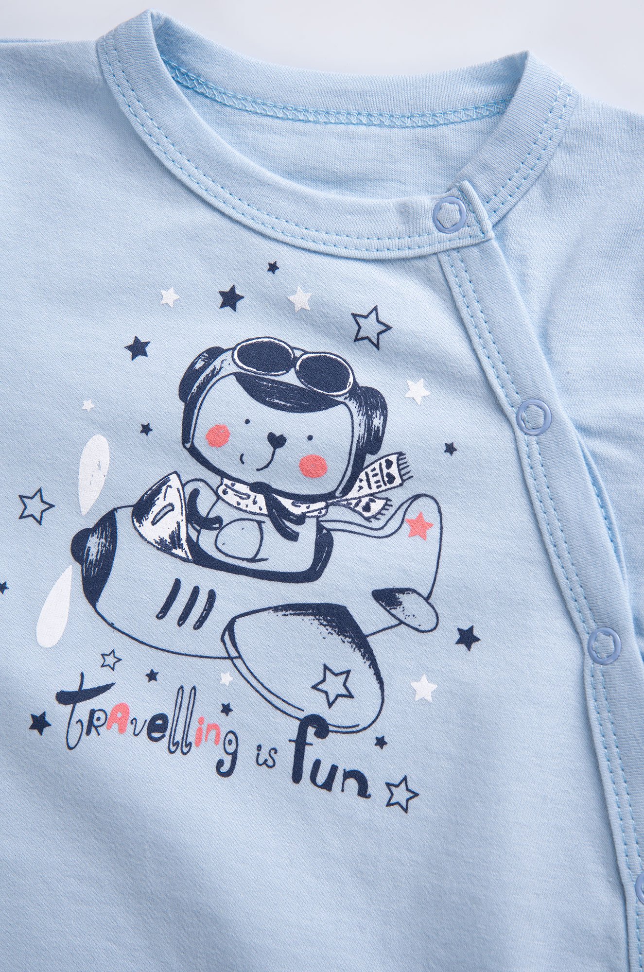 Хлопковое боди для мальчика Luneva