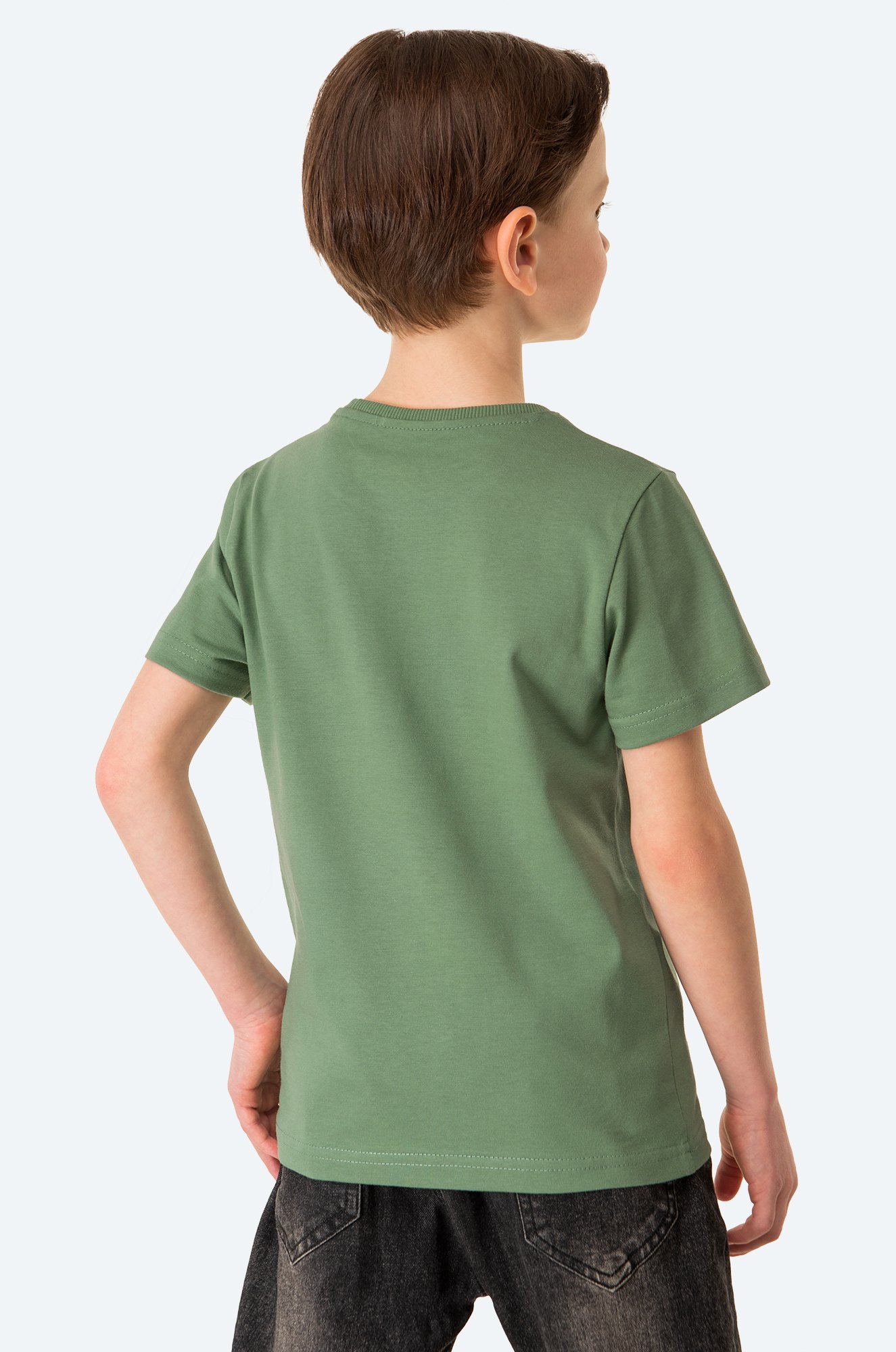 Хлопковая футболка для мальчика Luneva