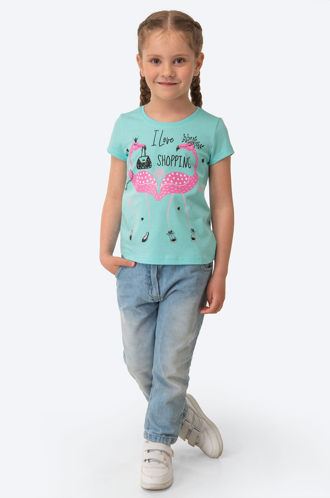 Футболка для девочки Luneva