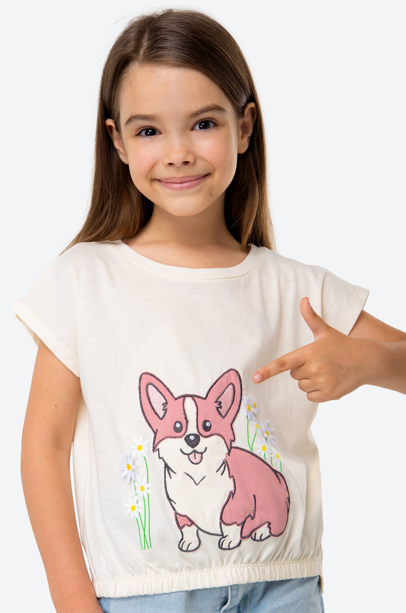 Футболка для девочки Luneva