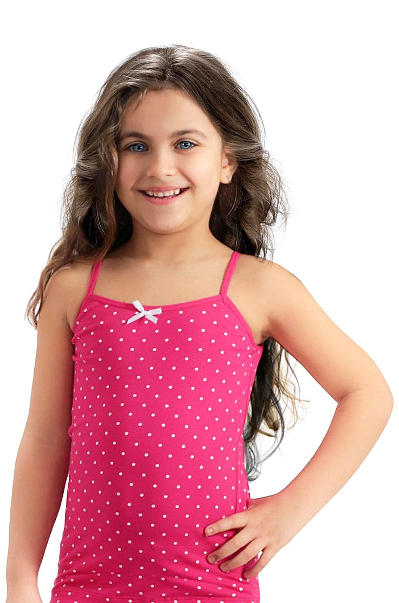 Маечка для девочки Matilda 6562542 розовый купить оптом в HappyWear.ru