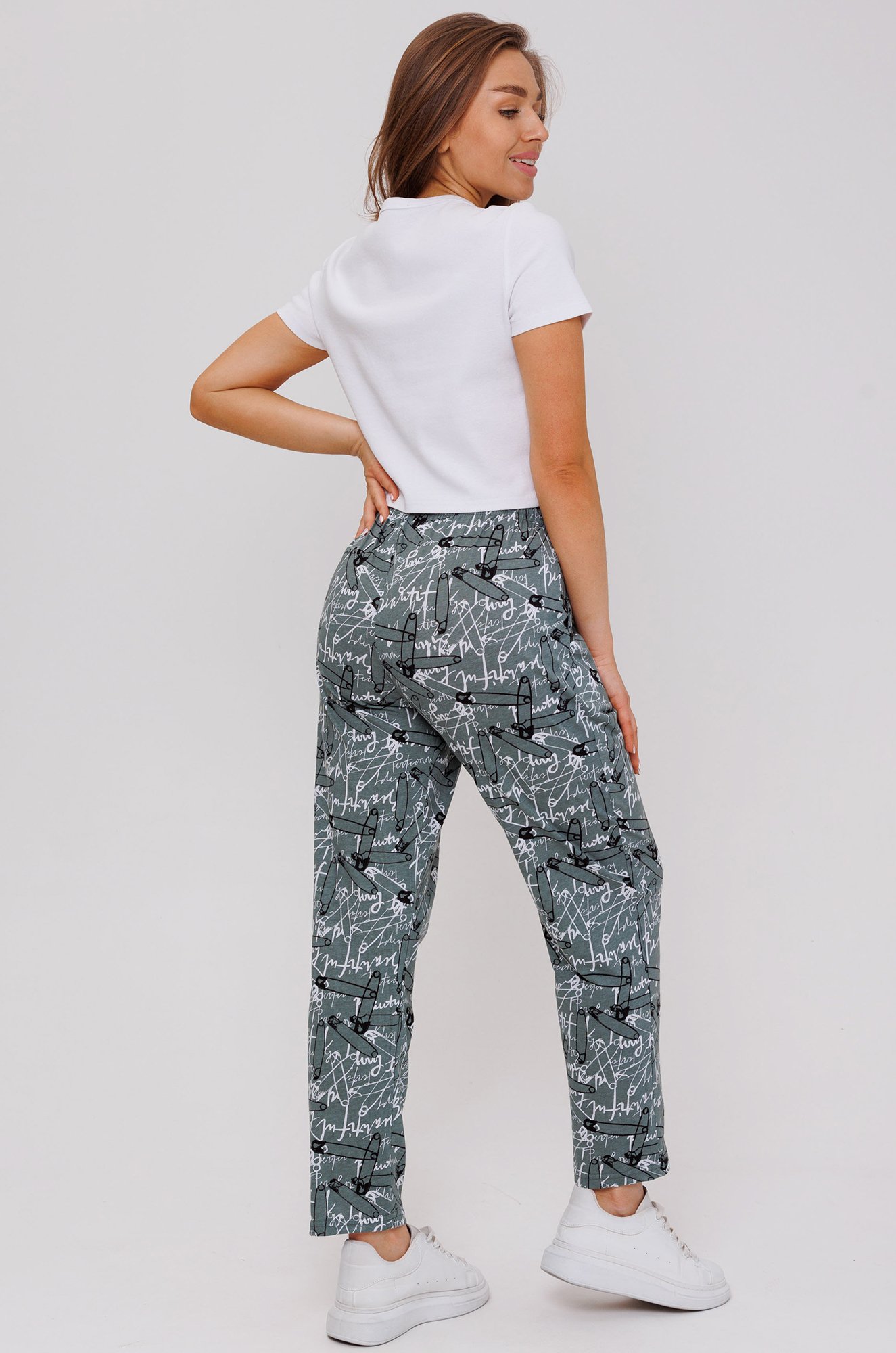 Женские хлопковые брюки Modellini