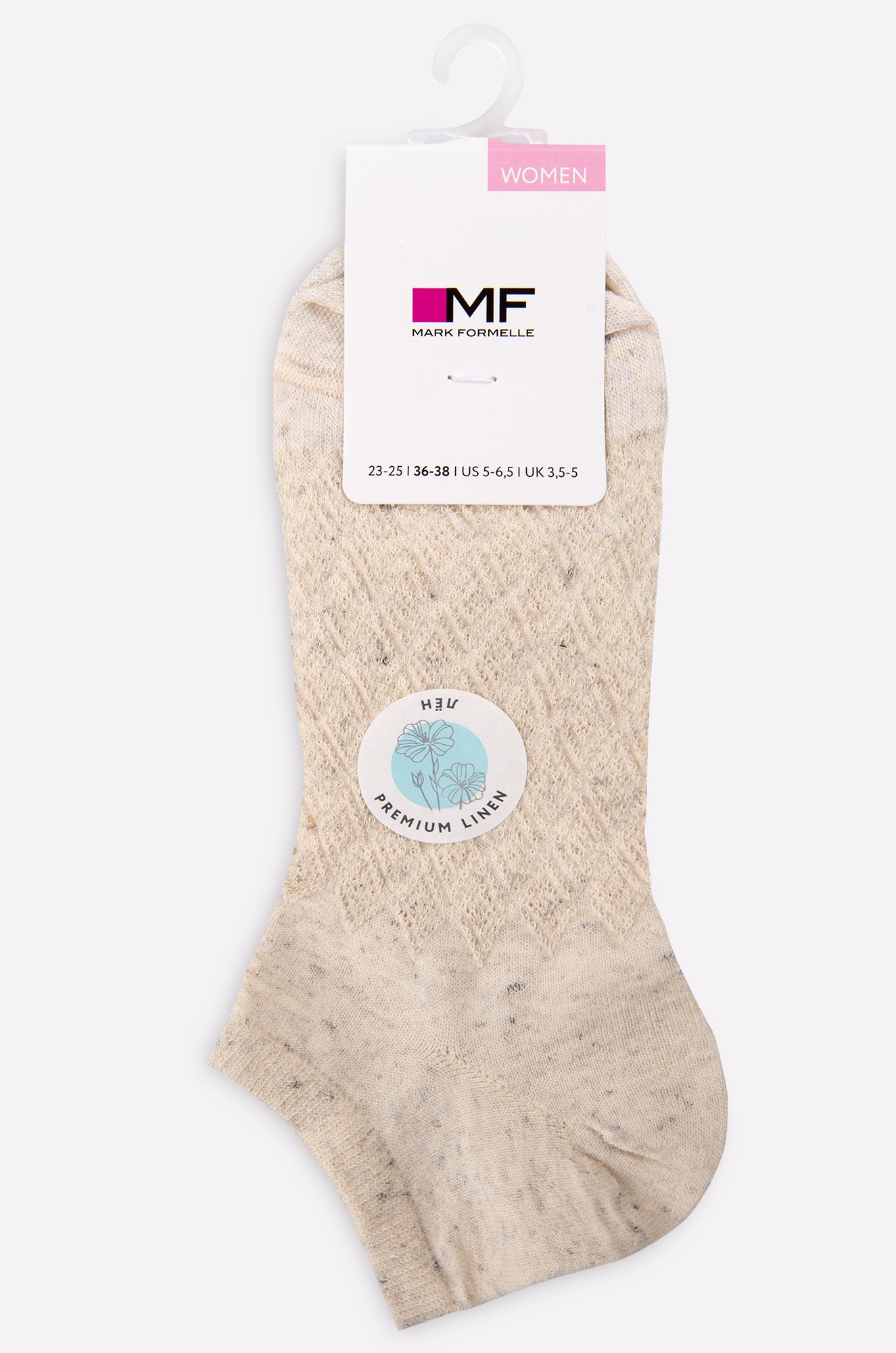 Женские носки с добавлением льна Mark Formelle
