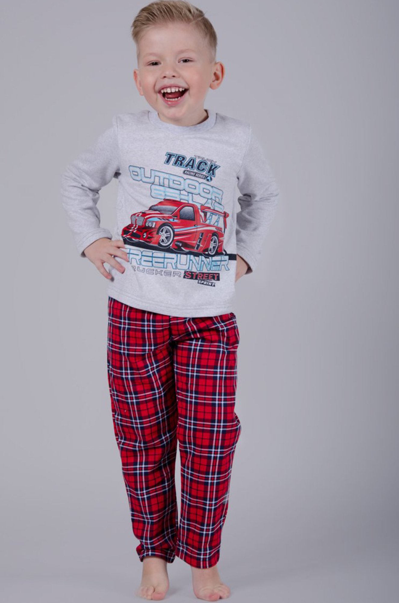 Теплая пижама для мальчика M-BRAND