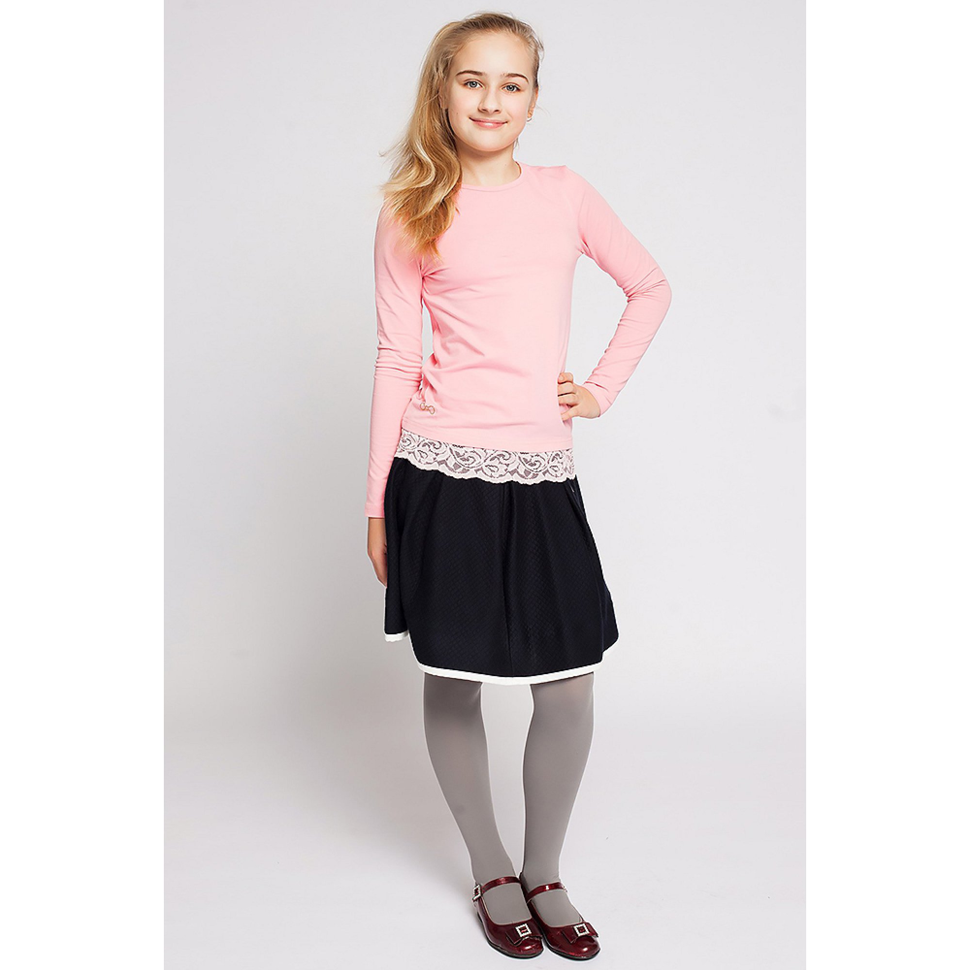 Лонгслив для девочки Maru-Maru