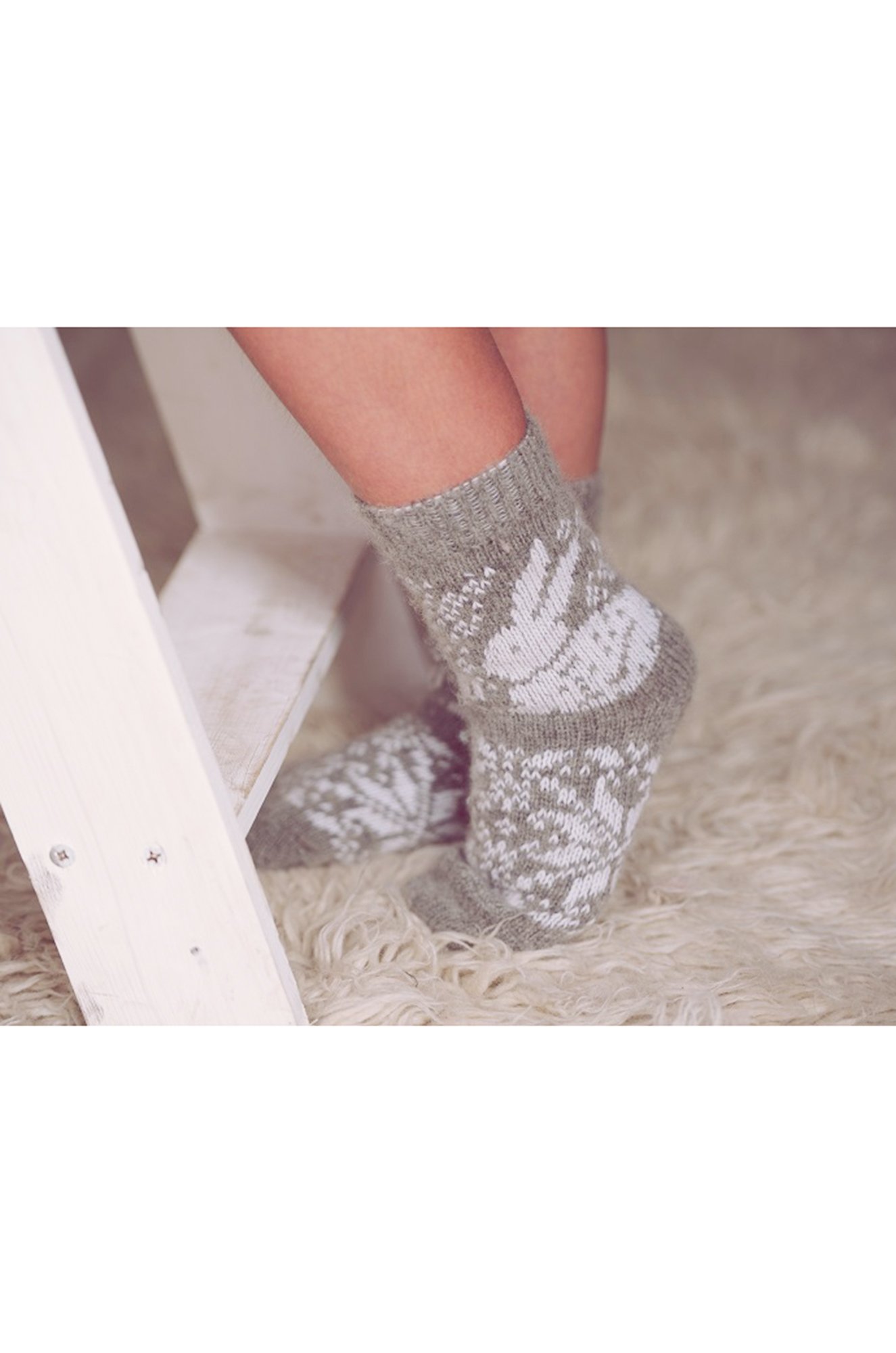 Носки для девочки шерстяные Бабушкины носки