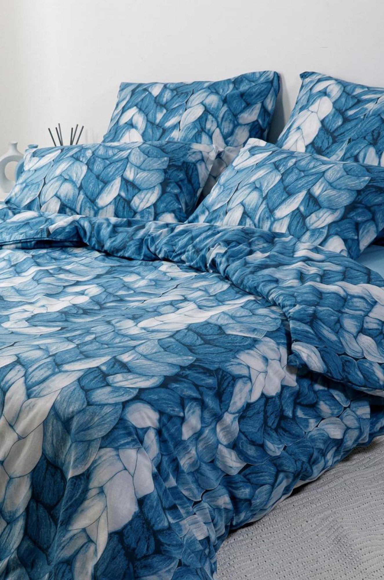 Постельное белье из поплина, 2,0 сп, наволочки 50*70 Ночь Нежна