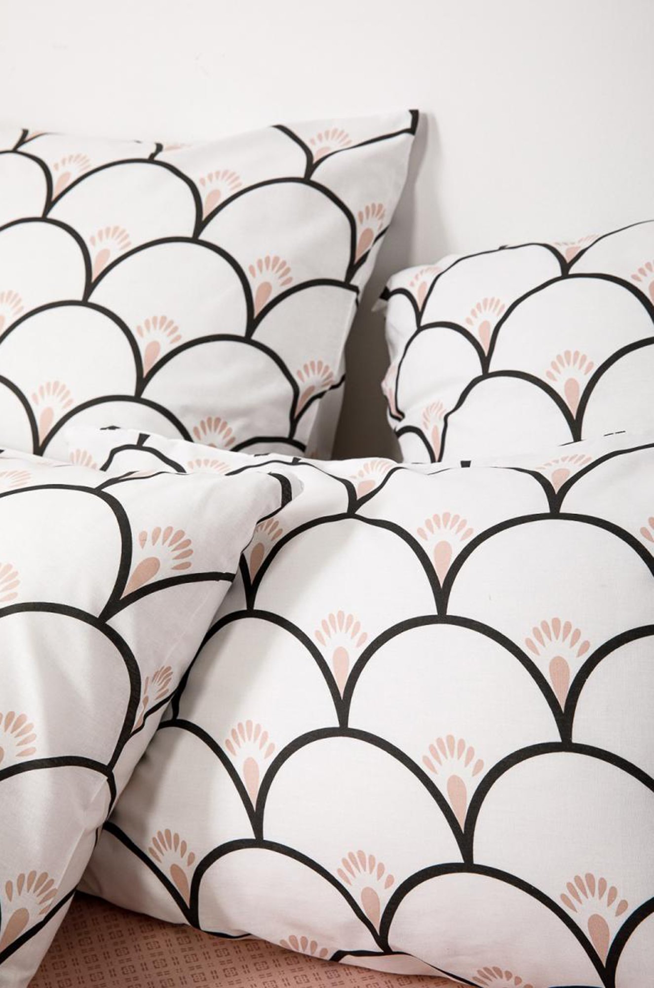 Постельное белье из поплина, 1,5 сп, наволочки 70*70 Ночь Нежна