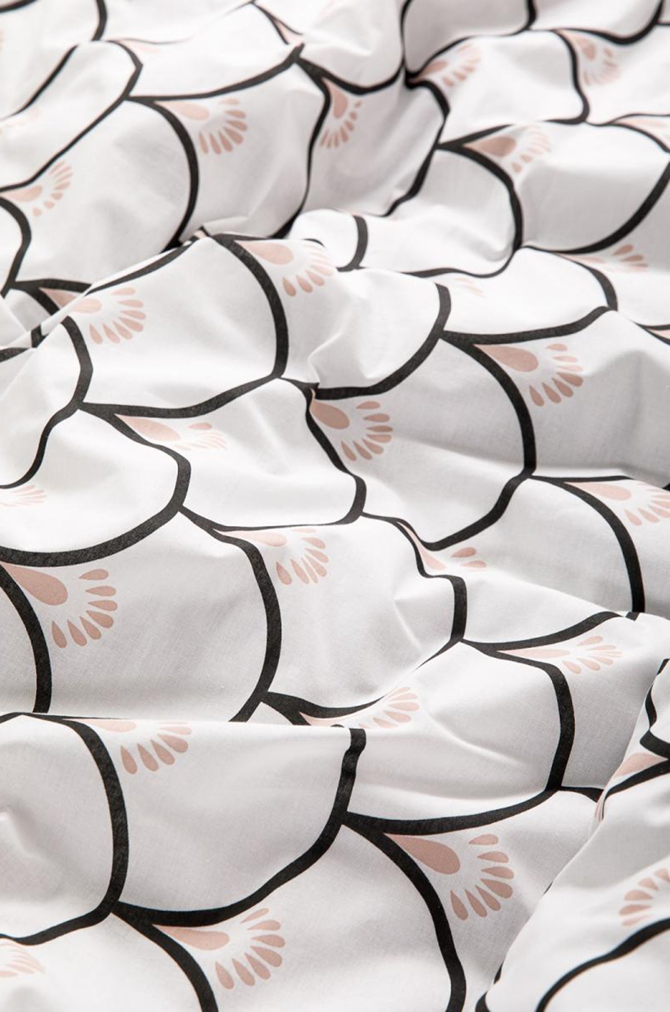 Постельное белье из поплина, 1,5 сп, наволочки 70*70 Ночь Нежна