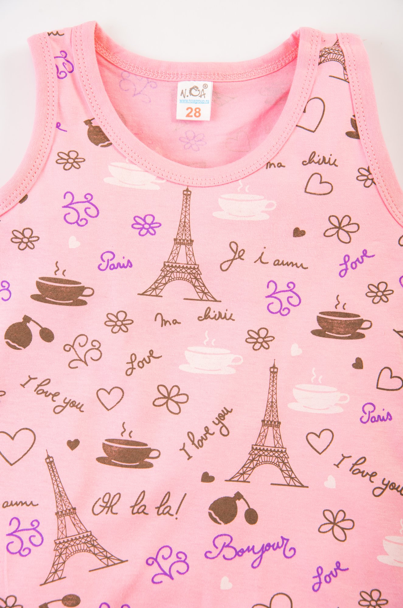 Майка для девочки N.O.A.