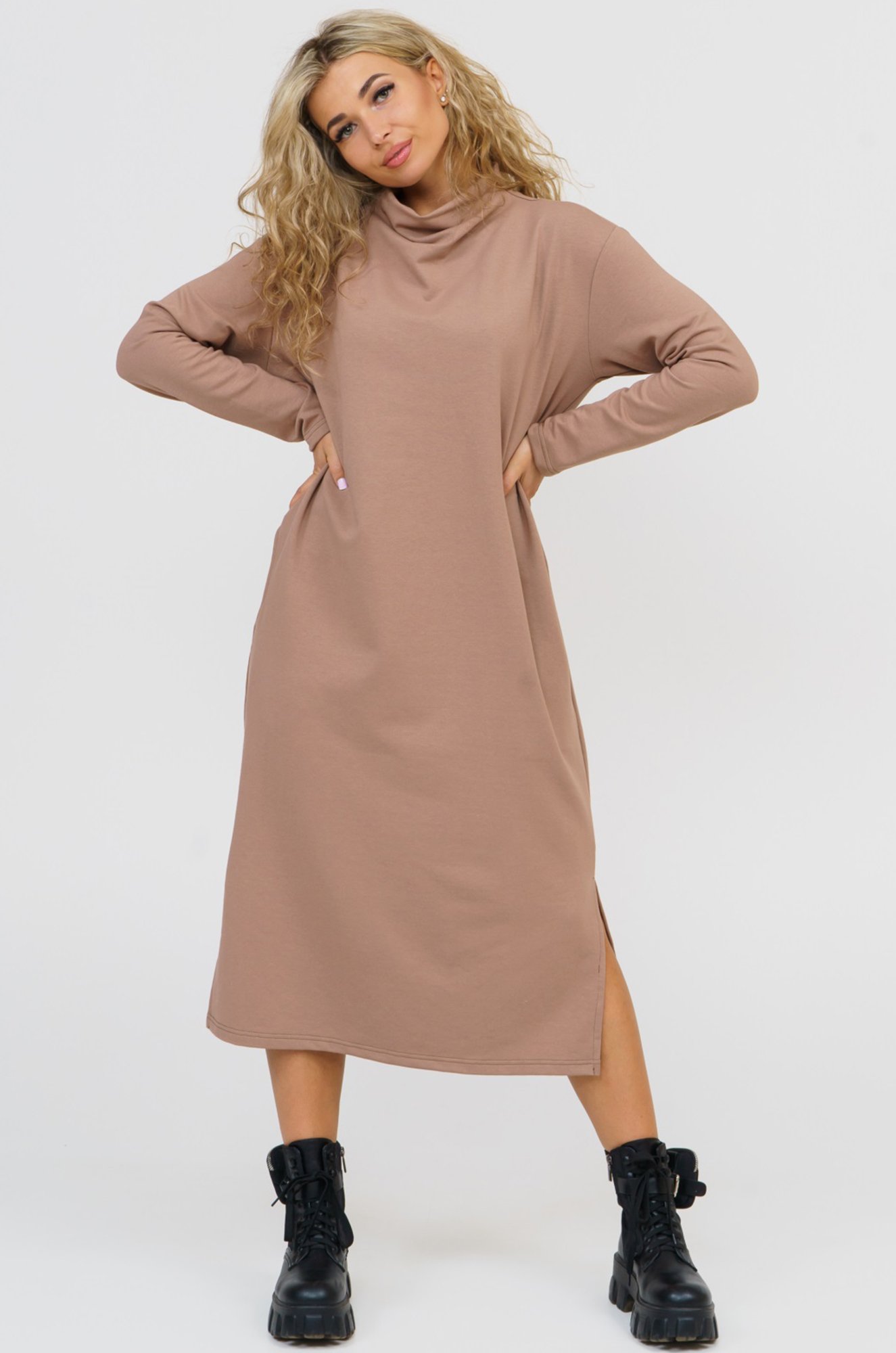 Женское платье из футера двухнитки NSD стиль
