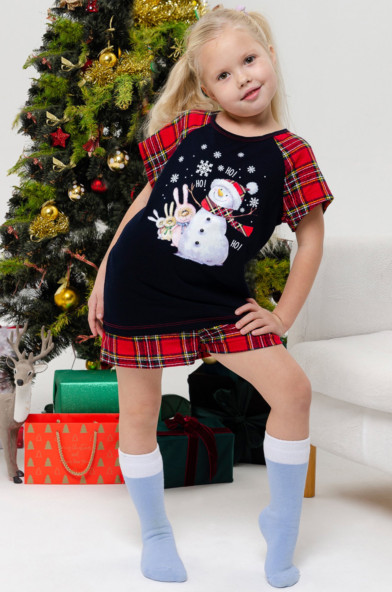 Теплые гольфы для девочки 2 пары Berchelli