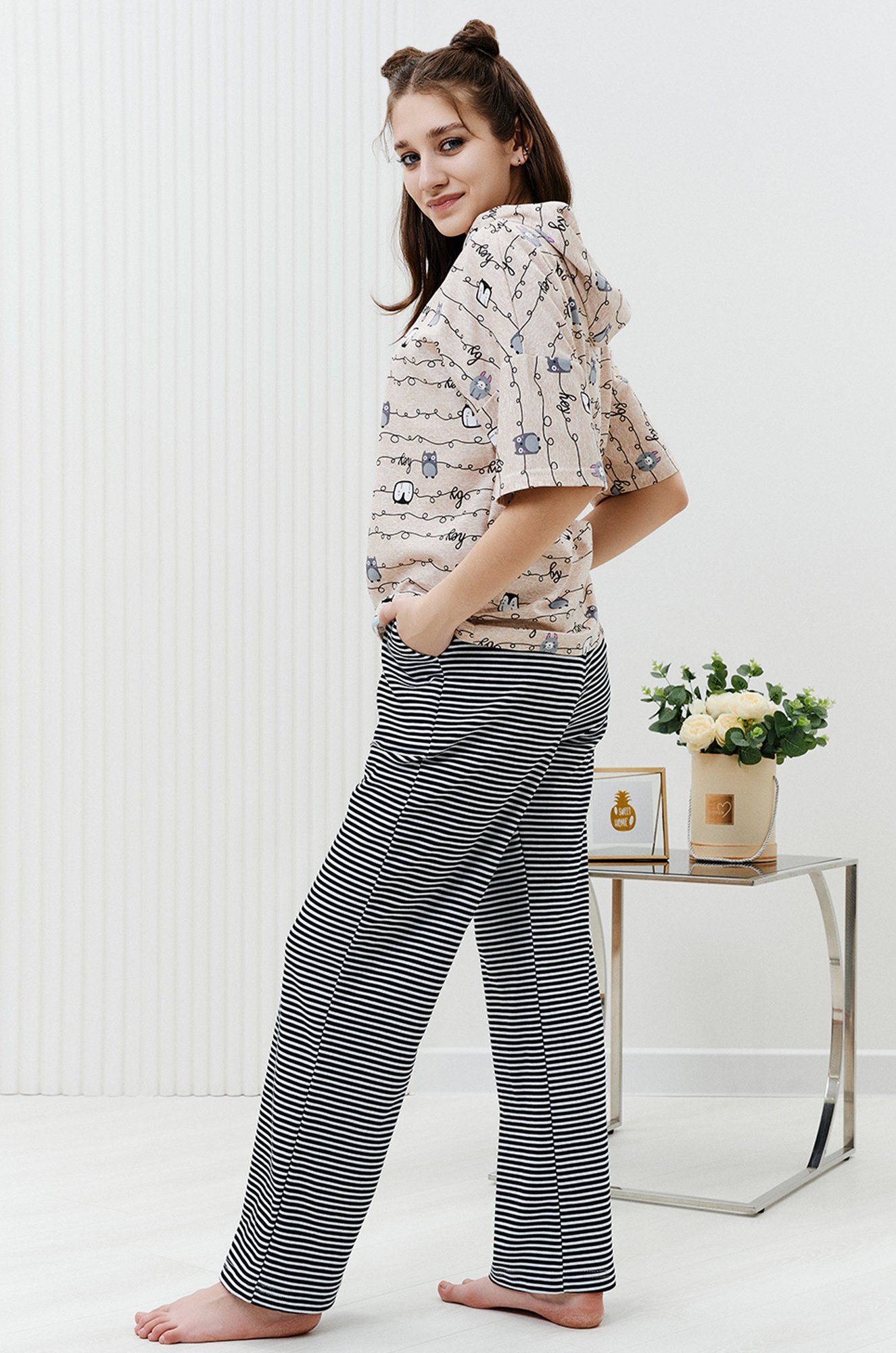 Женский хлопковый костюм Натали