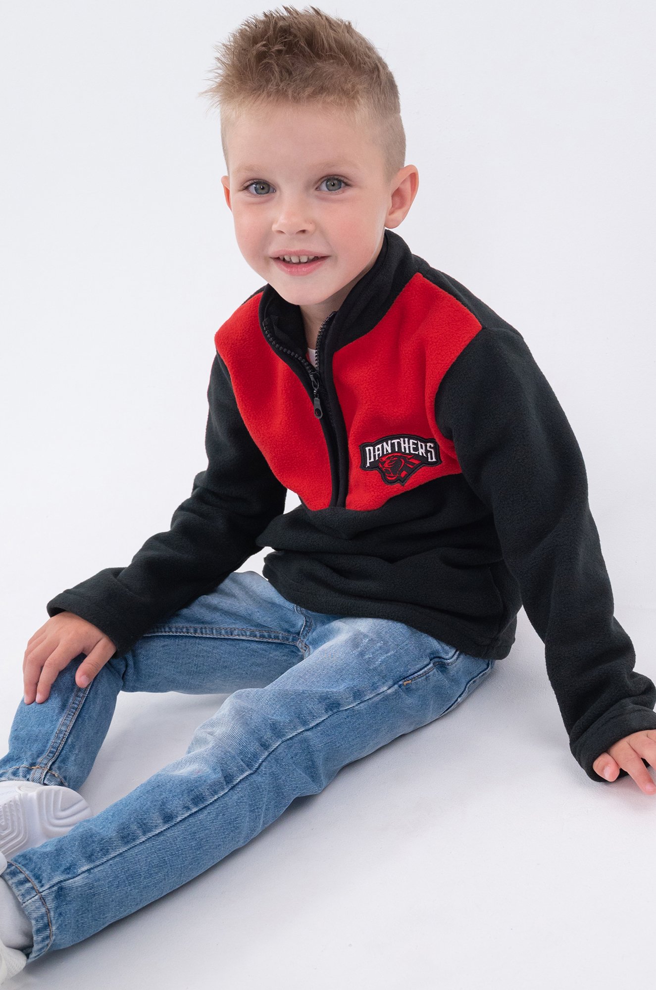 Флисовый джемпер для мальчика Bonito